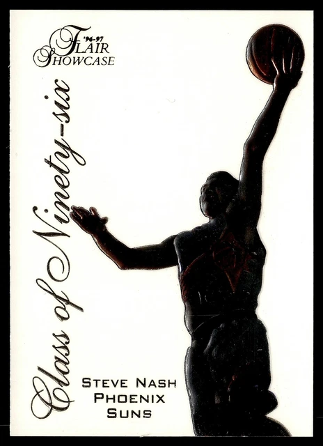 1996-97 FLAIR SHOWCASE Class of '96 #15 Steve Nash Phoenix Suns