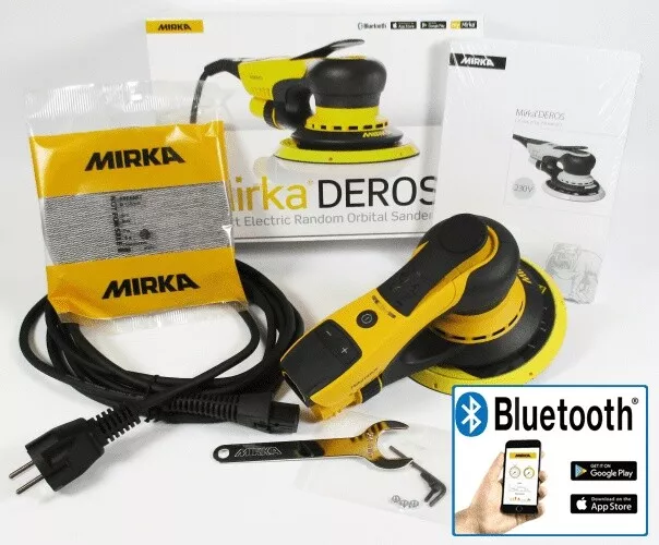 Mirka Deros Électrique Ponceuse à Excentrique 150mm 5mm Hub 650CV MID6502022