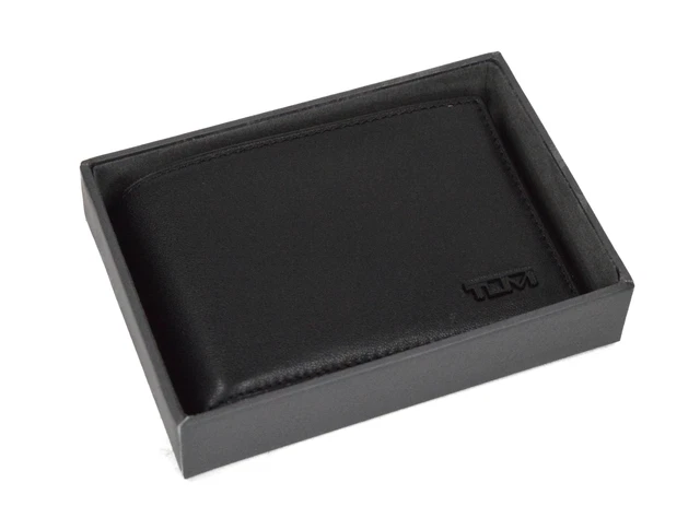 TUMI MEN S DELTA Slim Single Billfold Wallet Black One Size