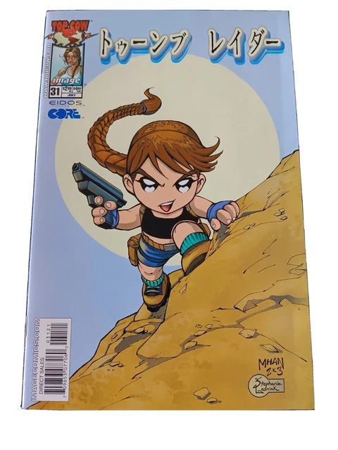 Tomb Raider issue # 31 ( Top Cow / Image 2003) manga variant cover. VF/NM