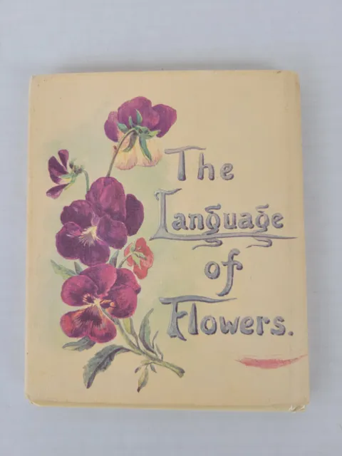 Vintage The Language of Flowers Margaret Pickston 1976 Fourth Printing RARE B1