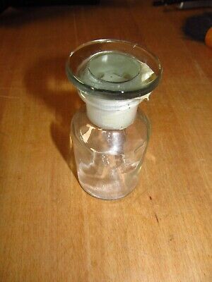 Rundschulter / Apothekerflasche 100ml mit Glasstopfen 1 Stück g 2