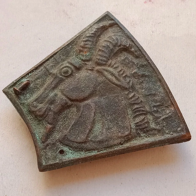 Very Old Rare Ancient Viking Horse Amulet Silver Artifact Authentic Stunning