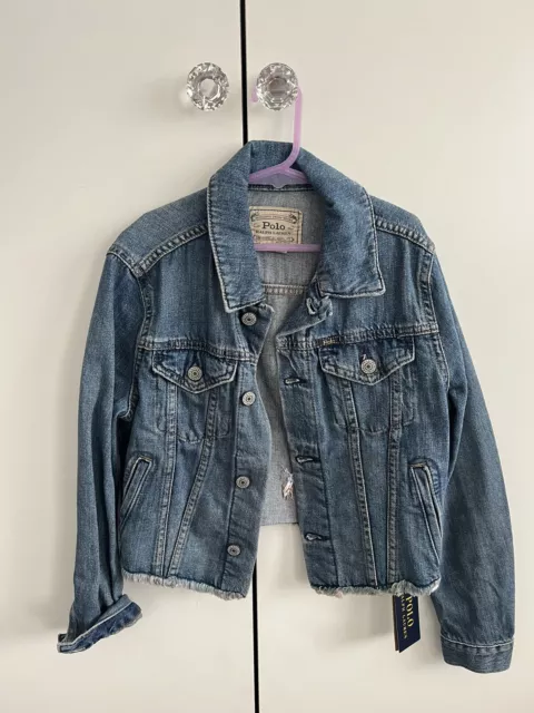 Girls Ralph Lauren Denim Jacket Age 10