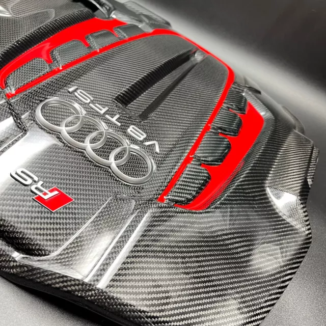 Audi S8/A8 (4.0 TFSI) D4 carbonio engine cover NEW/copertura motore NEW NUOVO!!!!