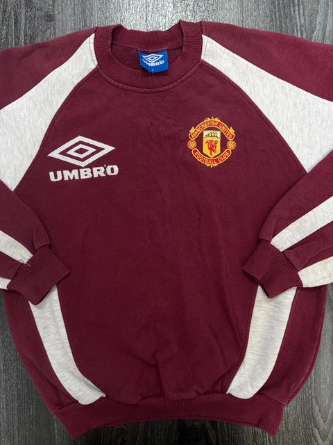 Maillot Domicile Manchester United 1996/1997 Vintage – Umbro Authentique – Taille XXL – Occasion En Bon état