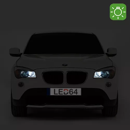 2 ampoules à LED  Feux de Position / Veilleuses blanc pour BMW  X1  E84  F48