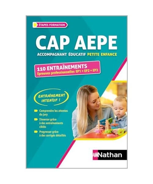 Proffessi CAP ACCOMPAGNEMENT ÉDUCATIF petite enfance 110 entraînements Epreuves ...