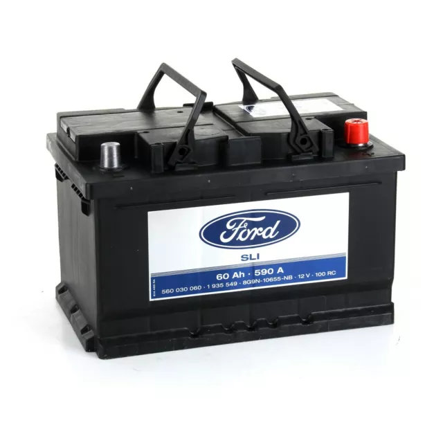 ORIGINAL FORD AUTOBATTERIE Batterie Starterbatterie 12V 60Ah 590A