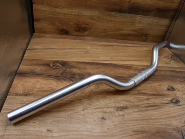 1987 MTB aluminium alloy riser handlebar MT Sakae VIA Japan 25.4 mm