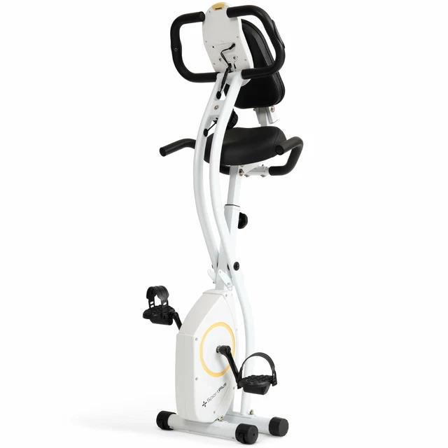 SportPlus Klappbarer Heimtrainer Fahrrad - Leises Magnet-Fitnessbike Fr  Zuhause