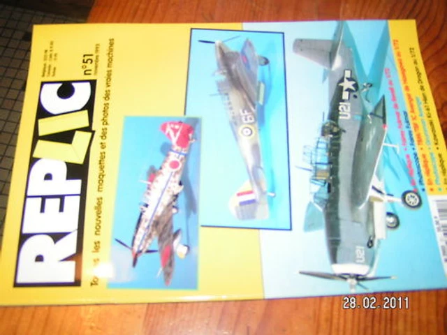 Replic n°51 Fairey Fulmar Grumman Avenger
