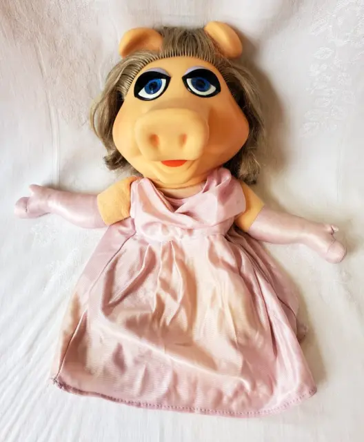 Vintage 1977 Fisher Price Jim Henson Miss Piggy Hand Puppet 855 Doll Muppets P24