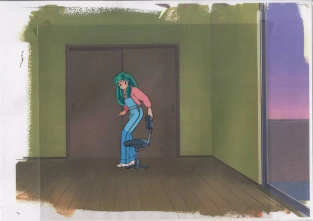 URUSEI YATSURA RYUNOSUKE Original Animation Cel Painting Anime Japan E ...