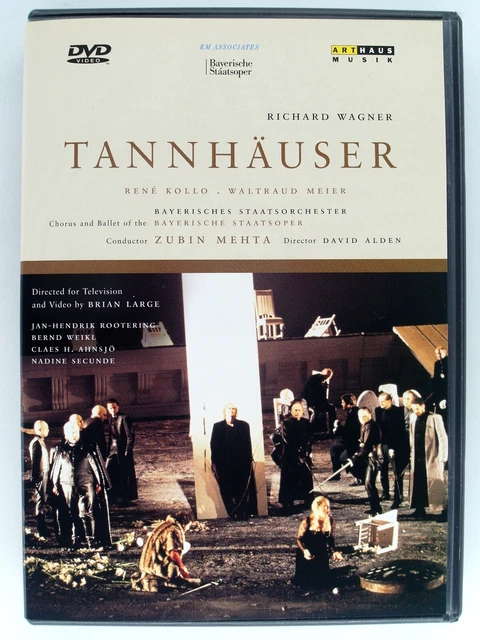 Tannhäuser - Sängerkrieg Wartburg, Richard Wagner, Oper, René Kollo, Walt. Meier
