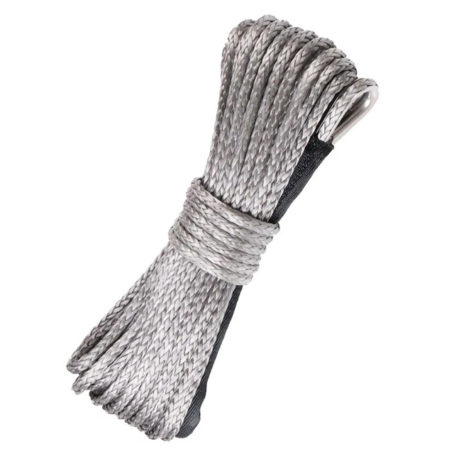 0.25x15m Résistant Treuil Corde Ligne Remorquage Câble for Car Atv Hors Route