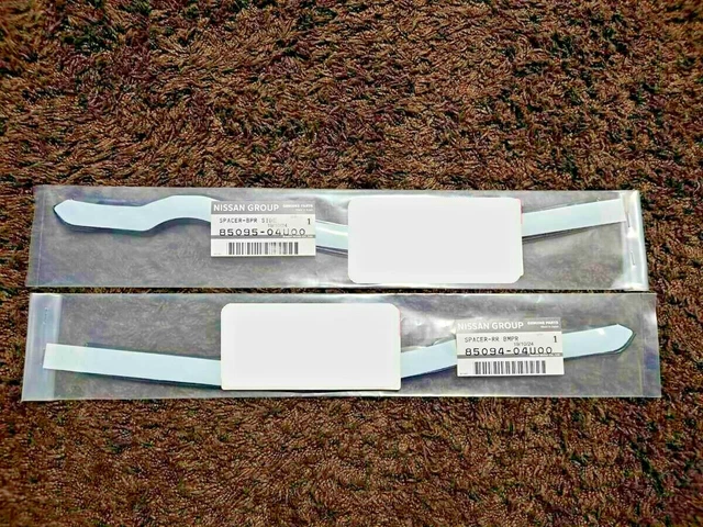 Nissan Skyline GT-R R32 Rear Bumper Spacer 85094-04U00 85095-04U00 Set Genuine