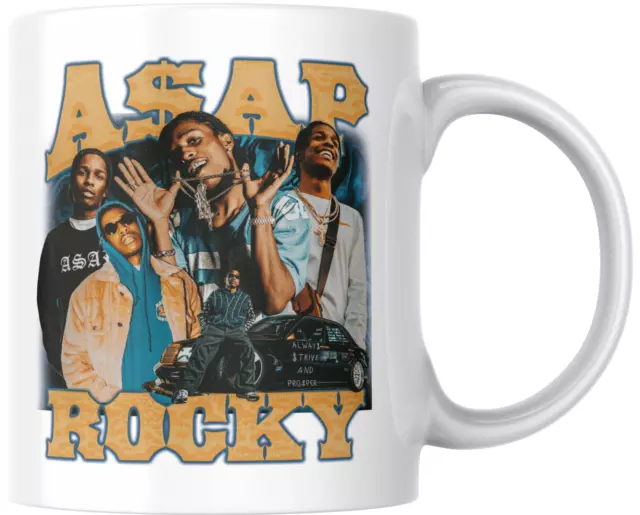 ASAP ROCKY Gift MUG - Coffee Mug / Tea Cup 300ML, DOUBLE SIDED PRINT.