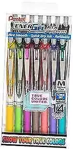 tel  RTX True Colors United (0.7mm) Medium Pen True Colors, Assorted 14 Pack