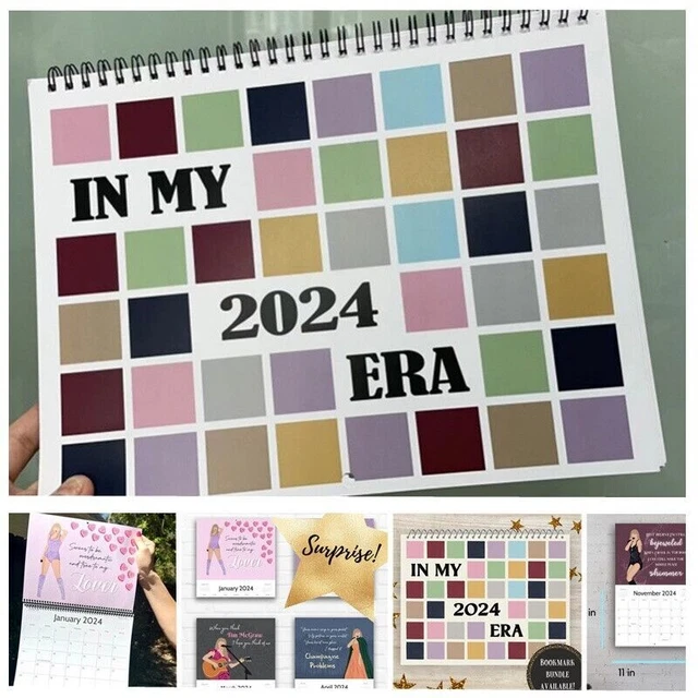 2024 CALENDAR TAYLOR Swift The Eras Tour Calendar For Fan HOT!!! £8.52