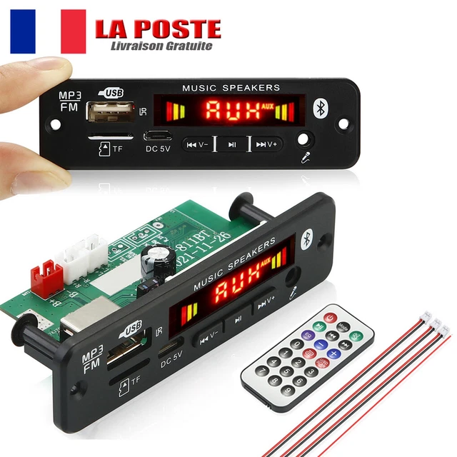 Module amplificateur Bluetooth MP3 carte décodeur numérique enregistreur Audio