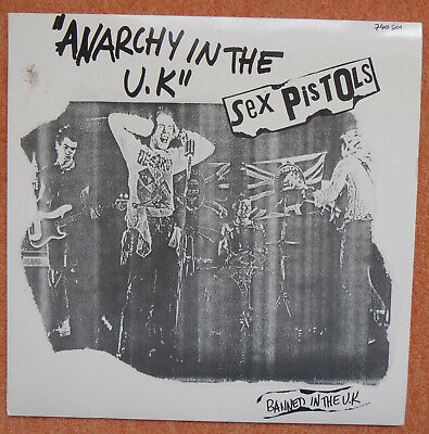 Sex PISTOLS Anarchy in the UK vinyl 12" single 740 501 France 1977