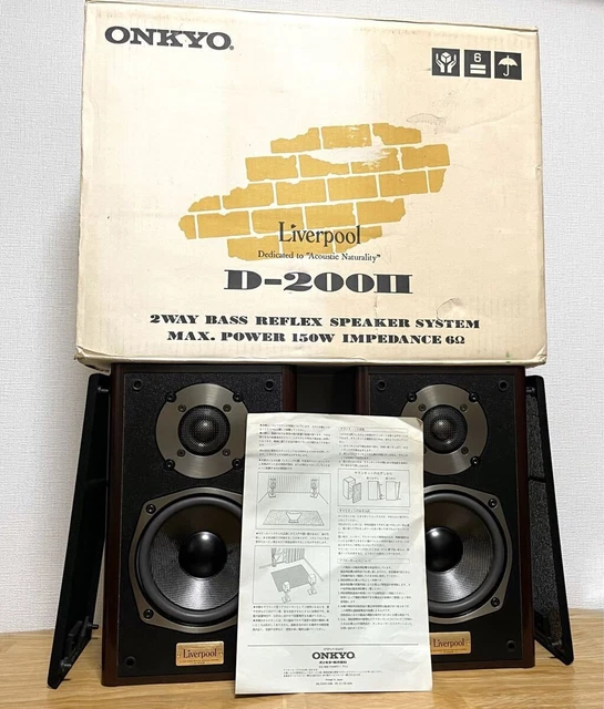 ONKYO D-200Ⅱ Liverpool ONKYO Liverpool D-200 II Refine 2-Way Speaker Fully