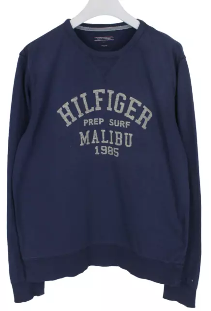 TOMMY HILFIGER VINTAGE Fit Sweat Homme 2XL Pull Ras Cou Bleu Fonce EUR 44 99 PicClick FR