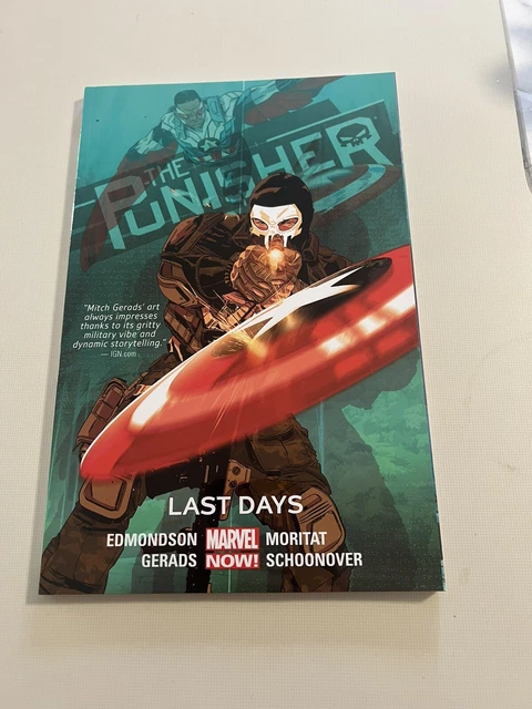 The Punisher Vol. 3 : Last Days by Nathan Edmondson 2015, Trade Paperback Marvel