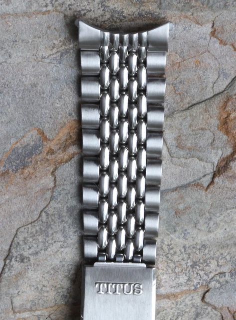 Jeu De 8 Maillons De Bracelet Pour Montre Titus Calypsomatic - Référence 8520031 - Occasion