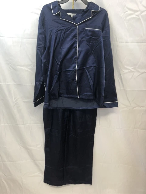 Ensemble pyjama 3 pièces satiné SETY IMP FD NOIR