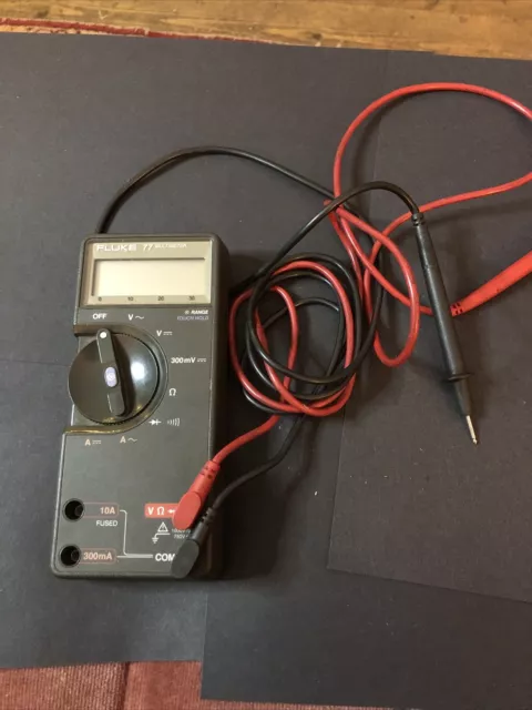 Fluke 77 Multimeter with Leads