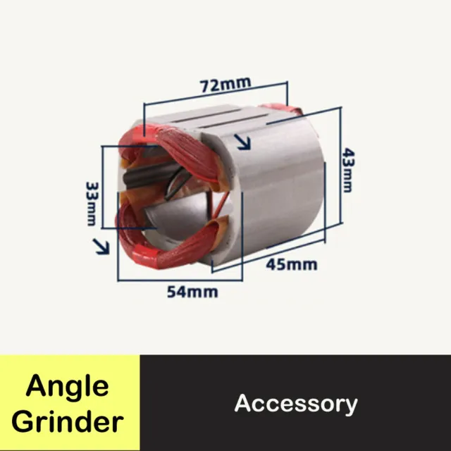 1Pc Angle Grinder Part Stator Compatible With Makita 9553 Angle Grinder