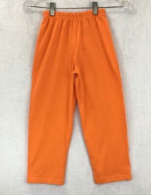 Lily Pads Boutique / Orange 100% Cotton Elastic Waist Knit Legging Pants Size 6