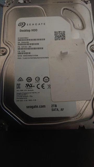 Disque Dur Seagate ST3320413AS 320 Go 3.5" SATA 7200 Tr/min - Occasion Révisé