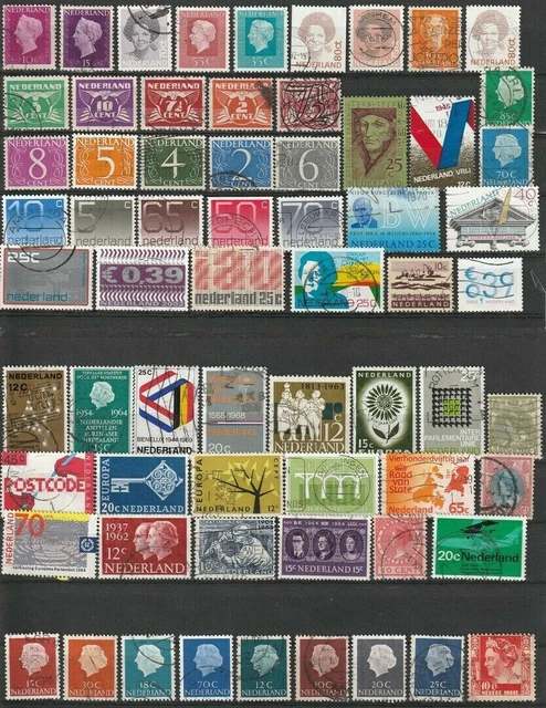 Niederlande Lot mit Marken aus Nederland Netherlands Pays-Bas Países Bajos 2149