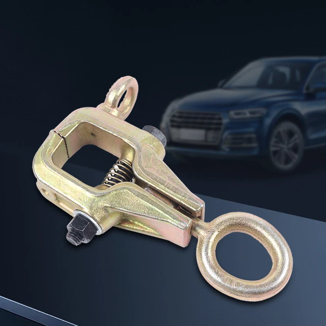 Morsetto di trazione a 2 vie, 5 ton Top e impugnature per telaio autoserranti a 2 vie diritte Morsetto di riparazione per carrozzeria