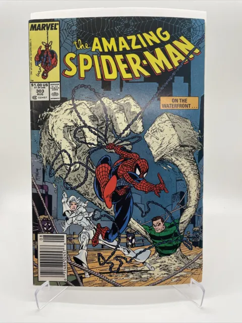 Amazing Spider-Man #303 (Marvel, 1988) McFarlane Cover Art Newsstand FN+