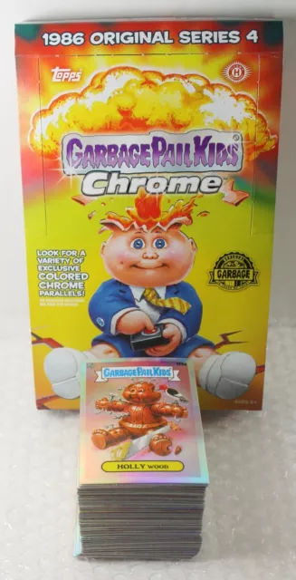 2021 Garbage Pail Kids Chrome Series 4 REFRACTOR Card Pick / Complete Your Set