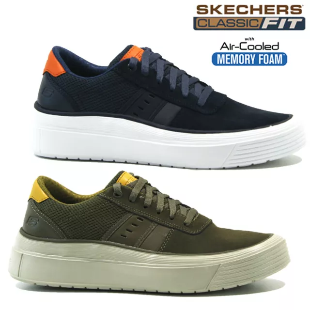 SCARPE DA PASSEGGIO Skechers Skechers Classic Fit Memory Foam Raffreddate Ad Aria Misura EUR 55 13 PicClick IT