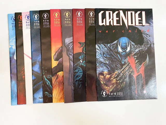 Grendel War Child 1 2 3 4 5 6 7 8 9 10 Dark Horse 1992 1993 Complete Series