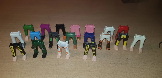 Pièces Playmobil D'occasion - Lot De 3 Jambes Enfant - Référence 8 - Très Bon état