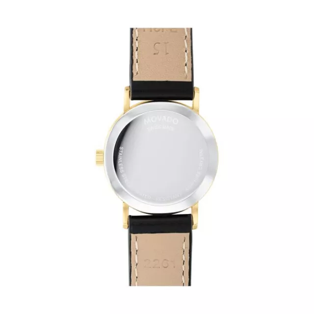 Orologio Firma Museo Movado Donna Cassa Oro 28mm NUOVO MODELLO 0607599 2