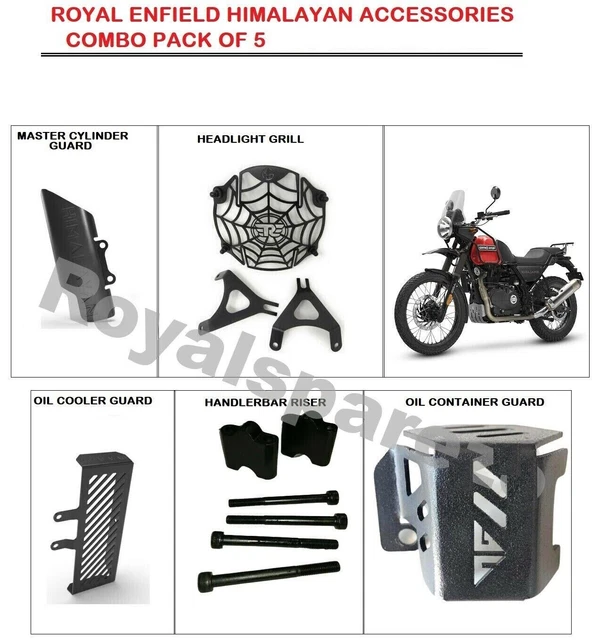 Royal Enfield Himalayan Accessoires Lot De 5