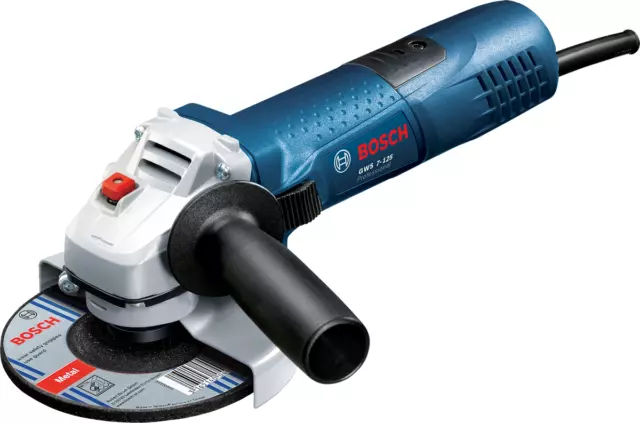 BOSCH GWS 7-125 SMERIGLIATRICE ANGOLARE Ø 125 mm 700 W FLESSIBILE PROFESSIONAL