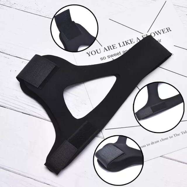 Anti Snoring Belt Triangular Chin Strap Sleep Support Straps Night Aid Tool Hb