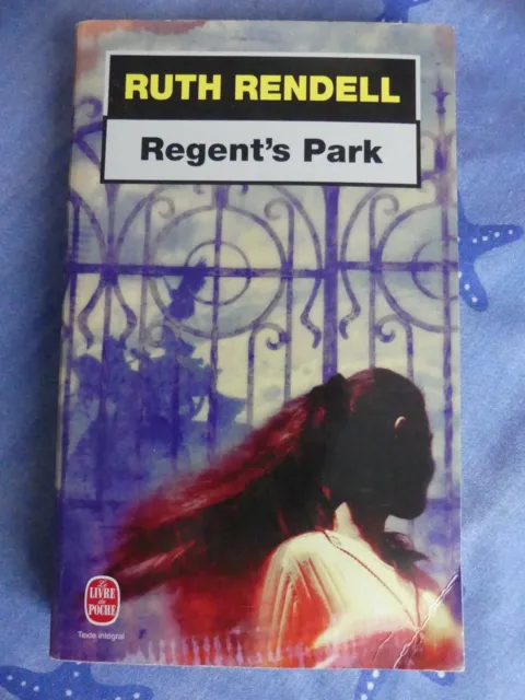 Regent’s Park - Ruth Rendell - livre de poche - TBE