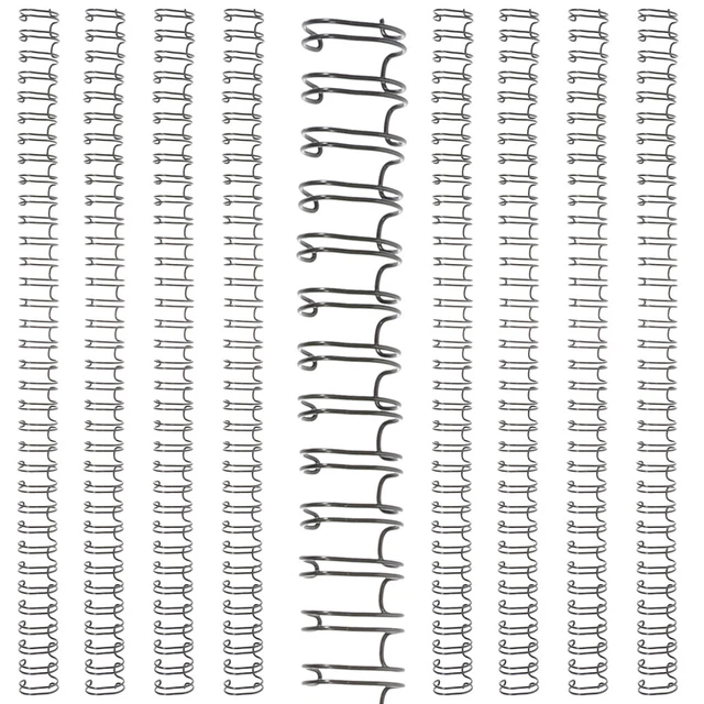 100 Pcs Anneau De Reliure Pour Ordinateur Portable Carnet Bague