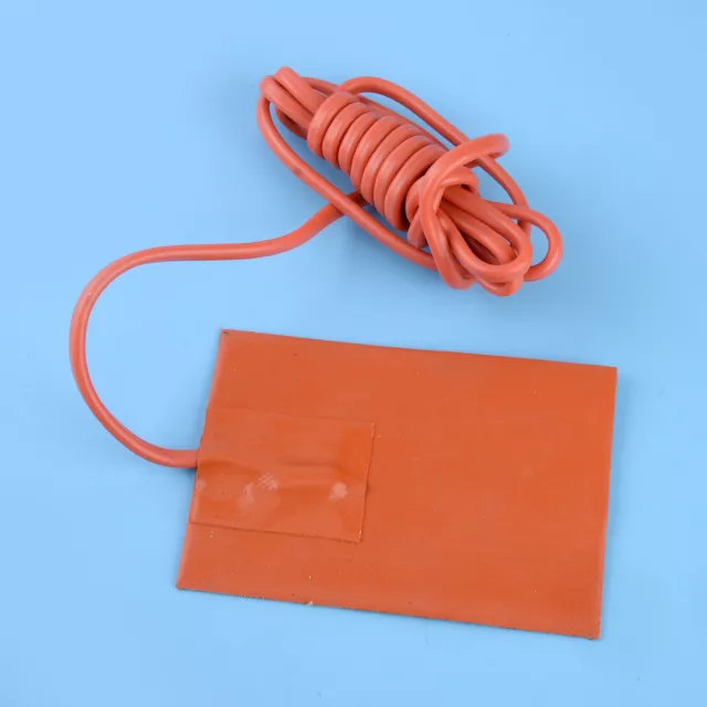 250W Car Engine Oil Pan Tank Heater Mat Silicone Heating Pad