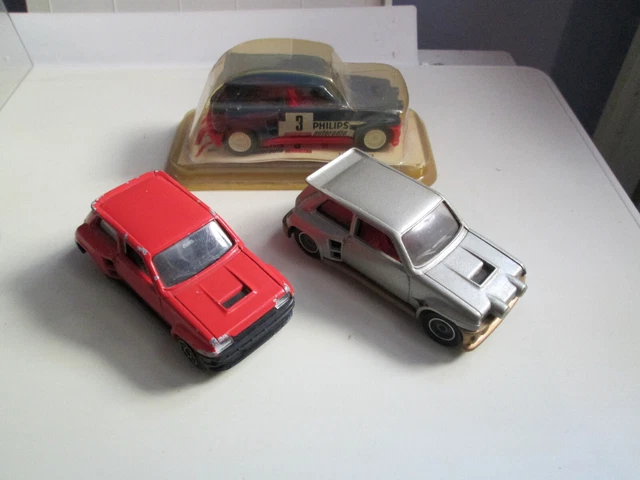 Lot 3 solido Renault 5 R5 Turbo 1 2 Fance miniature 1/43